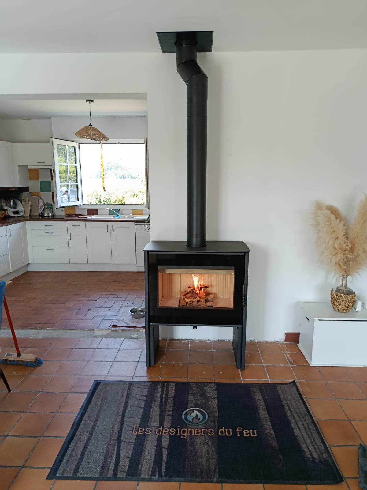 Romotop Riano G à Gainneville, pièce ouverte sur la cuisine